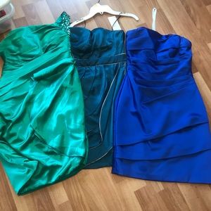 Lot of party dresses
